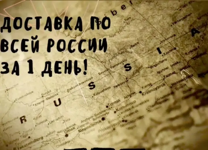 Доставка за 1 день по всей России